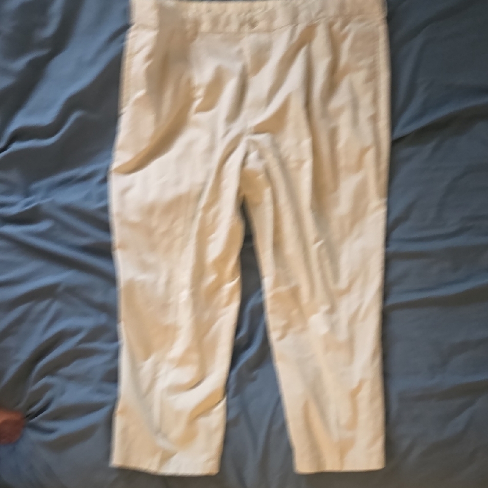 L.L. Bean Natural Fit Pants - Cream